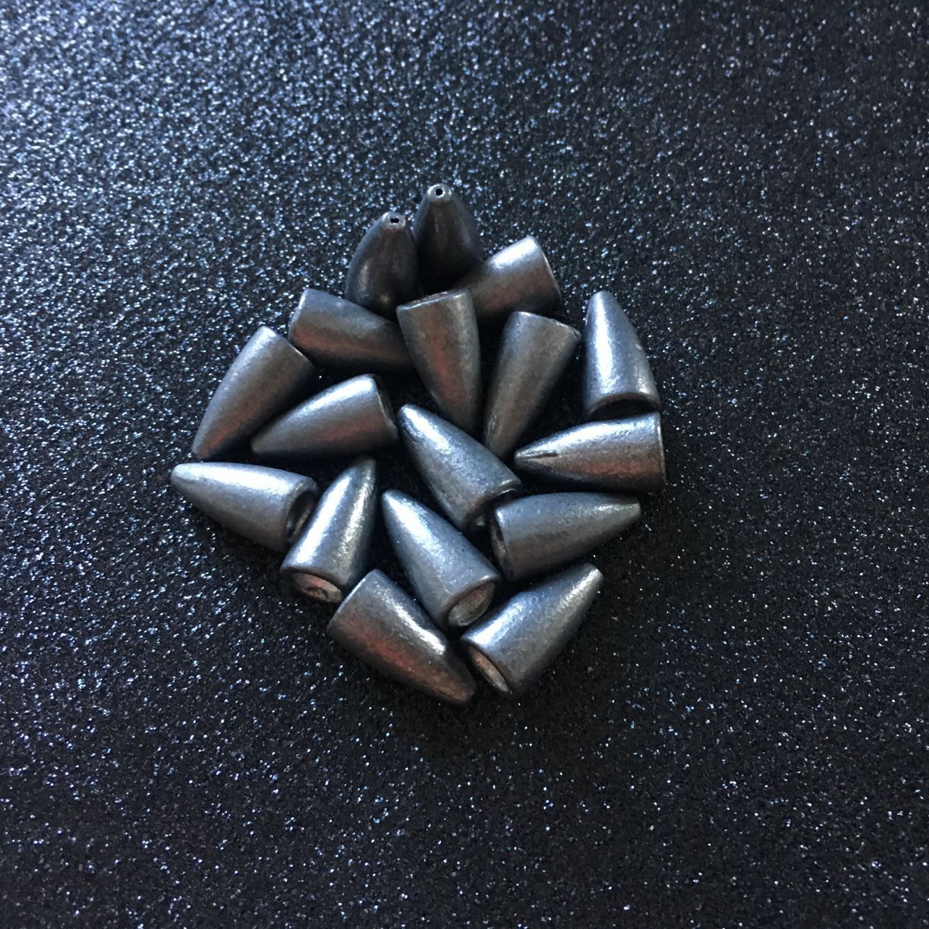 子弹铅路亚配件 海钓矶钓配铅 德州钓组子弹铅 配重助抛器 子弹铅