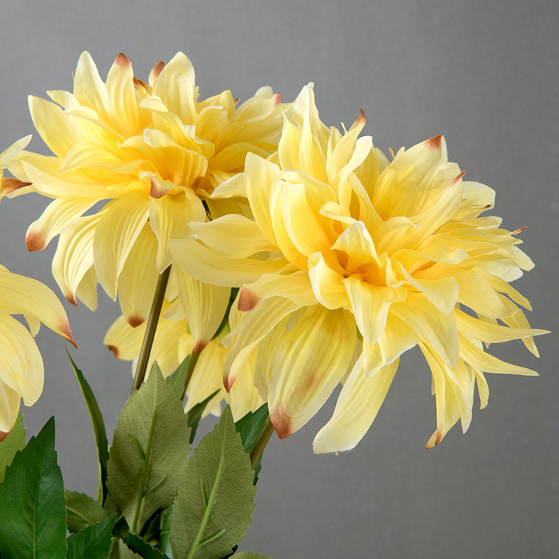 仿真花 芍药花仿真花艺酒店婚庆室内假花 家居装饰摆件 大丽花