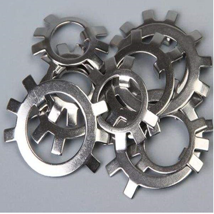 止动螺母 止动垫片 圆螺母 细牙螺母止动垫圈 轴卡孔用卡簧批发