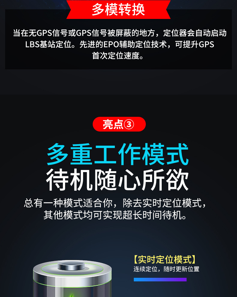 速尔特 免安装强磁gps定位器汽车防盗器北斗卫星车载追踪器跟踪器