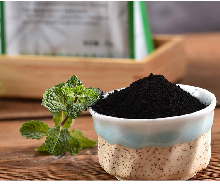 竹质植物炭黑粉 竹炭粉 煤球炭黑蛋糕 可食用黑色素20g 烘培原料