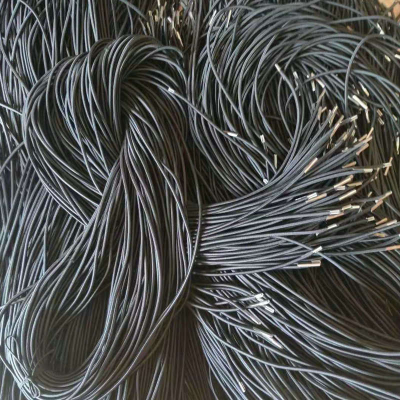 批发定制松牛筋绳松紧带紧绳打扣蹦床跳床捆绑绳弹力绳圆松紧带