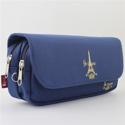 加厚布袋中小学文具盒布艺学习钢笔青少年笔袋 男生 初中生 帅