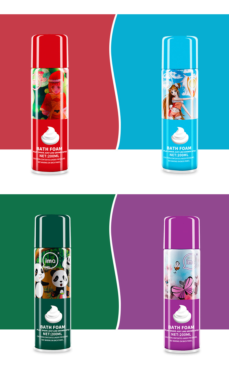 mq史莱姆刮胡泡沫水晶泥泡沫diy泡沫雪花泥剃须膏胡须膏泡沫批发