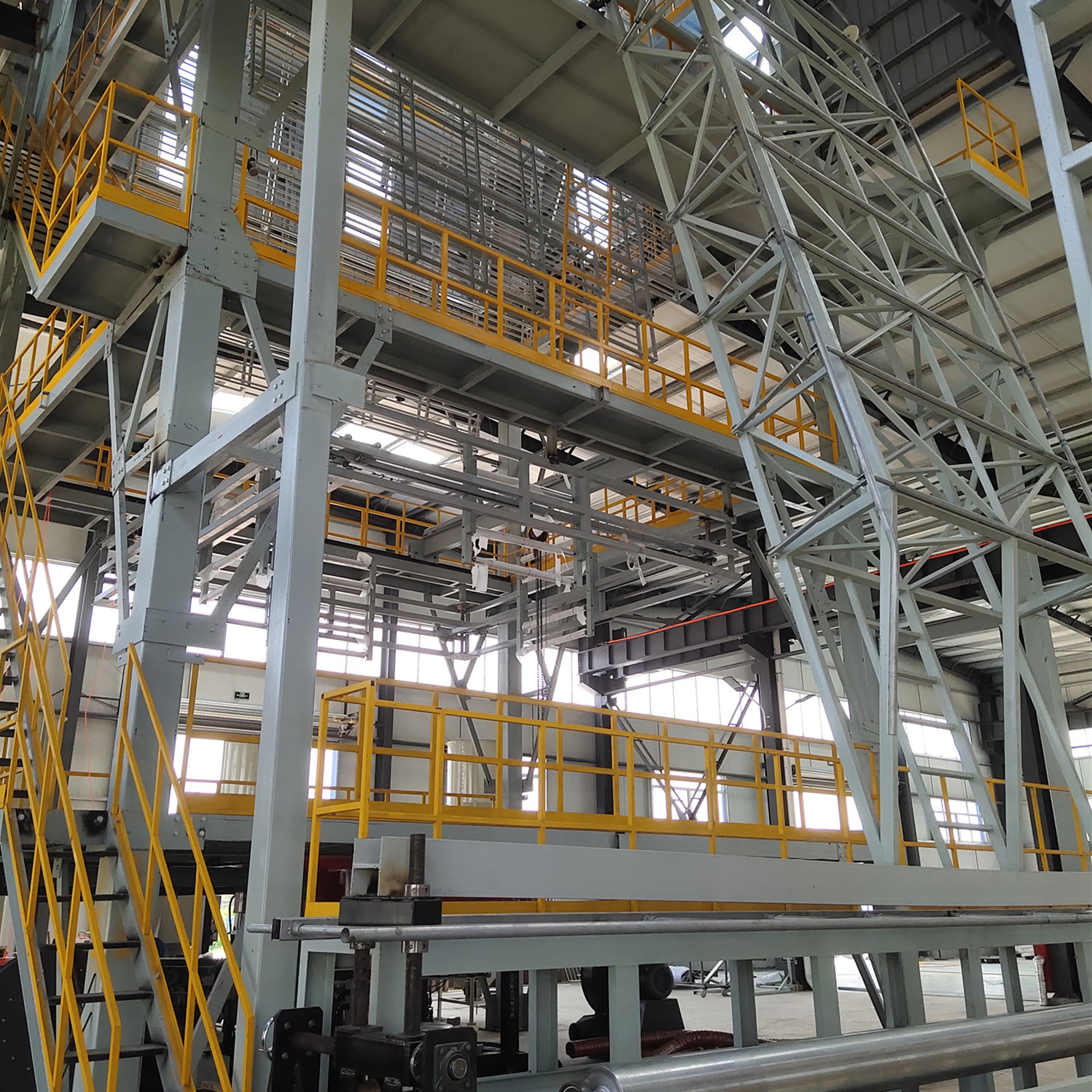 【山东新甫】6300/8300大型土工膜吹膜机组新甫制造