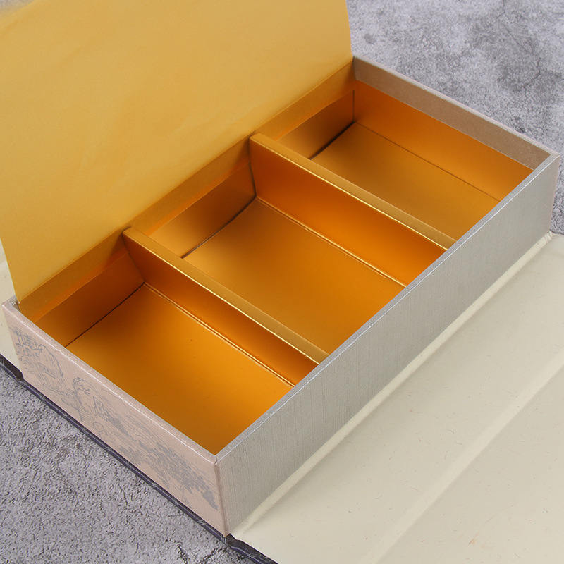 纸盒-厂家定制书本式翻盖礼盒 天地盖食品包装礼品盒 茶叶盒化妆品盒