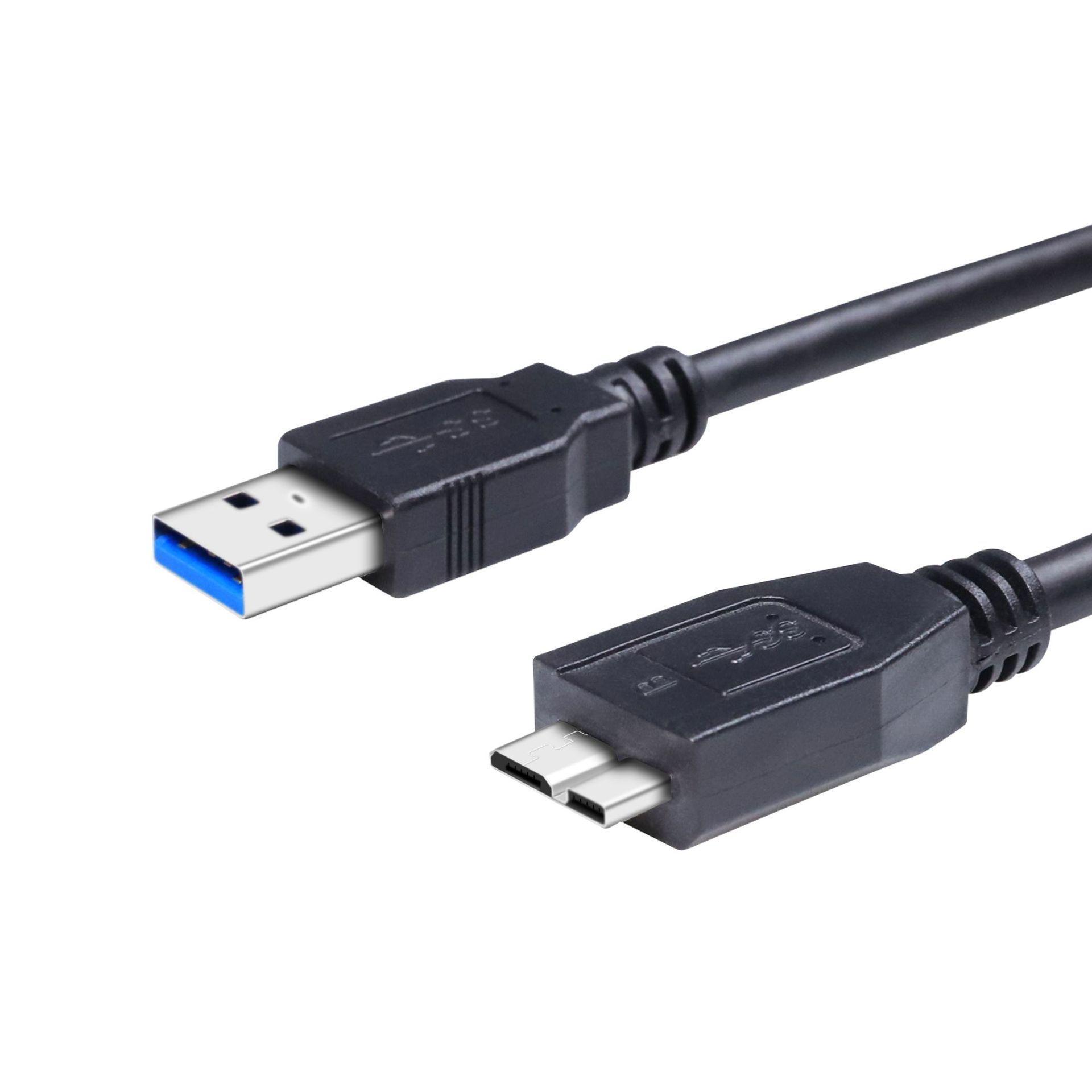0移动硬盘数据连接线micro b usb3.0转microb usb 3.0数据线