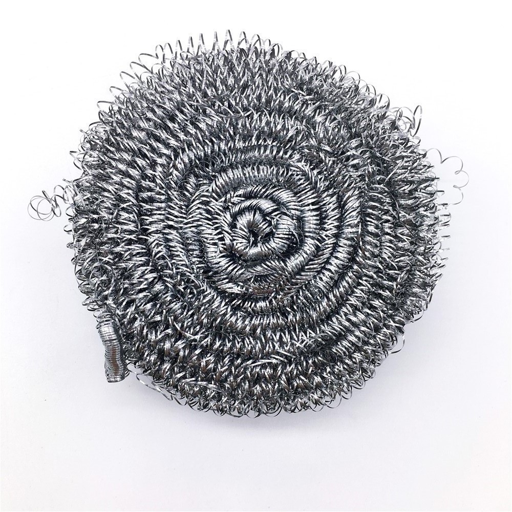 不锈钢清洁球25克钢丝球厨房用品 洗碗刷子钢丝球刷锅刷6个20个装