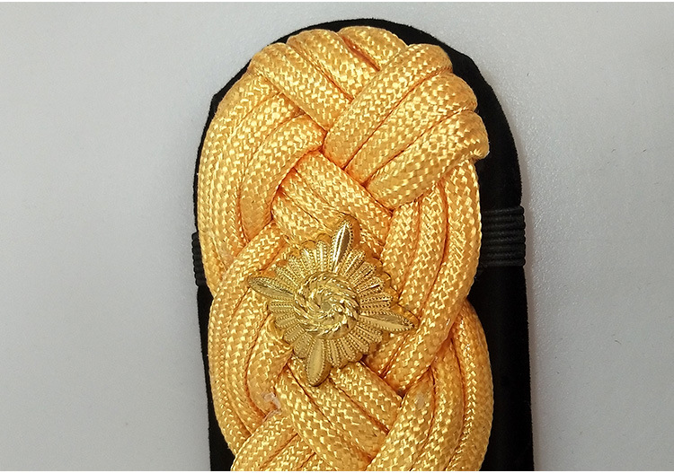 百搭编织肩章金属星肩章保安制服配件礼仪表演肩章二星肩章可定制