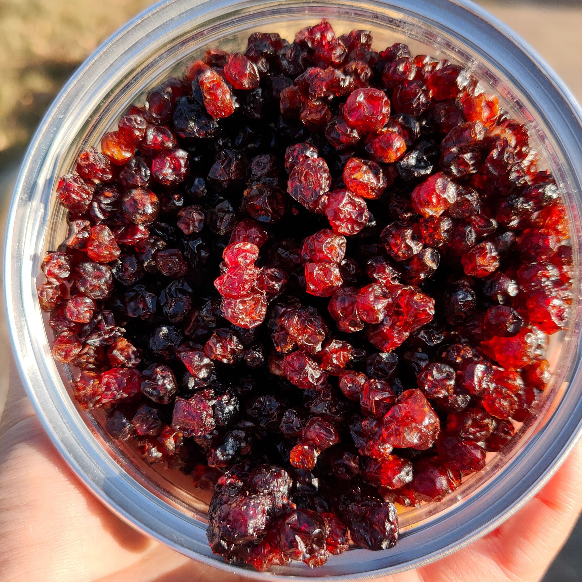 大兴安岭野生蔓越莓 蔓越莓果干 拉罐红豆干 500克包邮