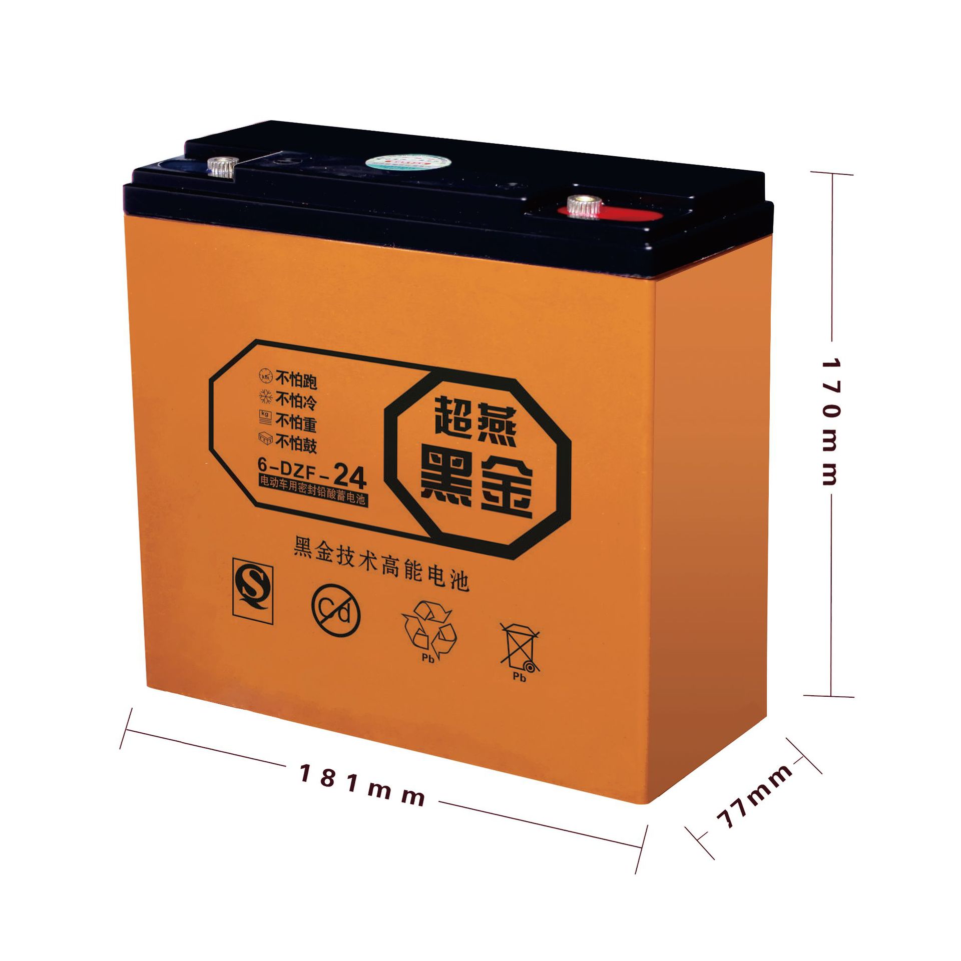 厂家供应60v24ah电动车蓄电池全新正品免维护23a24a石墨烯电池