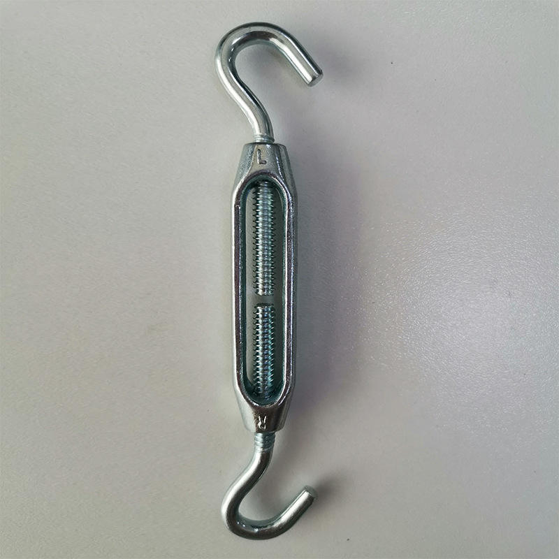 (价格优)压铸双钩型花篮螺丝钢丝绳拉紧器锌合金镀锌花兰螺丝