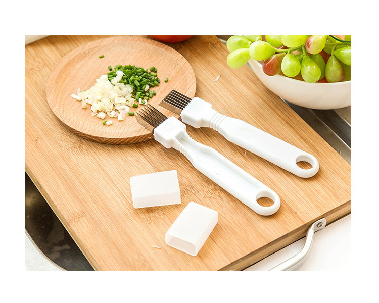 创意厨房切菜小工具 手柄型大小葱切丝器葱花器 葱丝刀切葱器