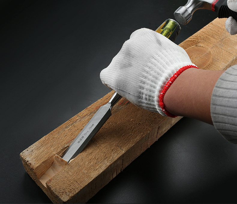 高质量穿心木工凿子木工工具木凿套装木匠雕刻工具钊子平凿扁凿刀