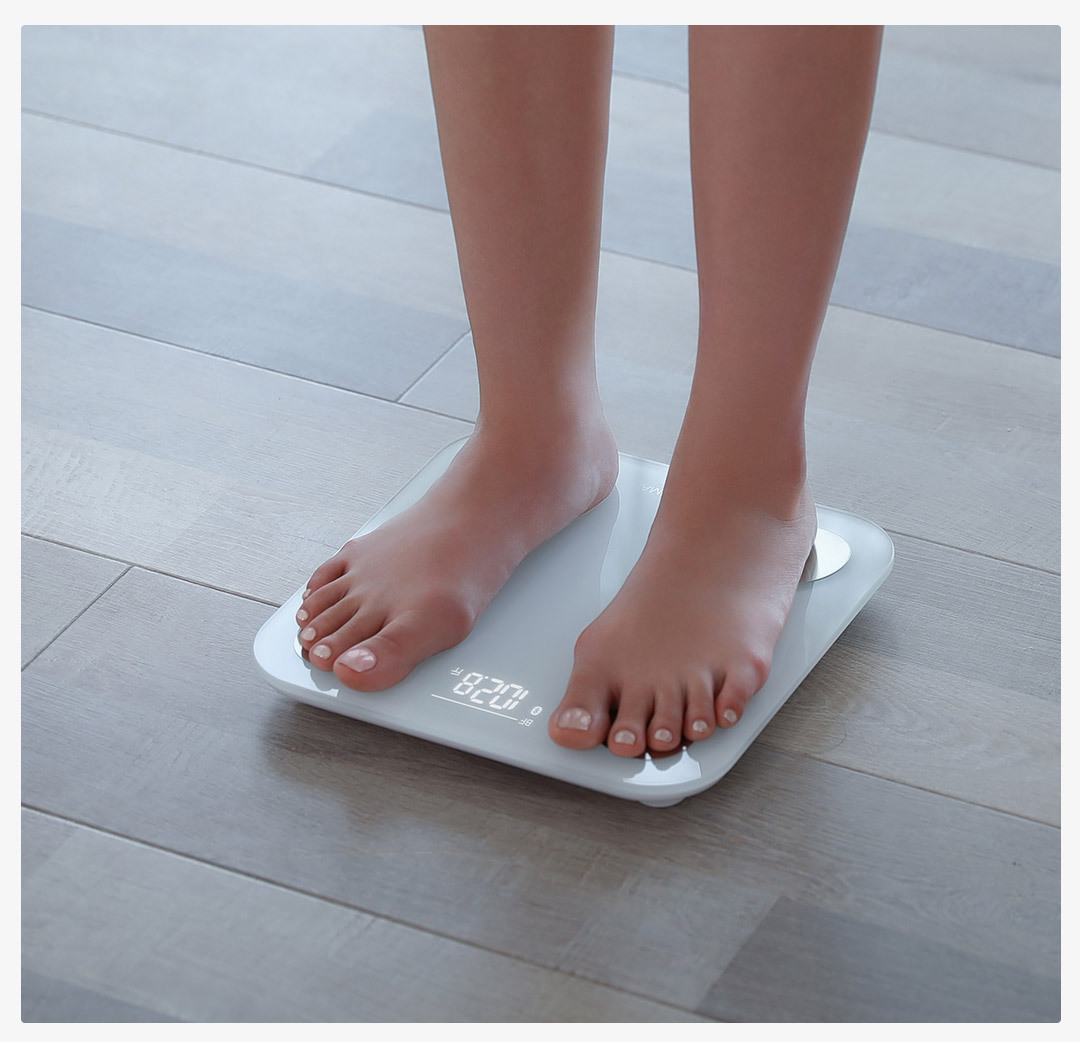 小米有品 云麦好轻mini2智能体脂秤电子秤测脂肪体重秤家用减脂称