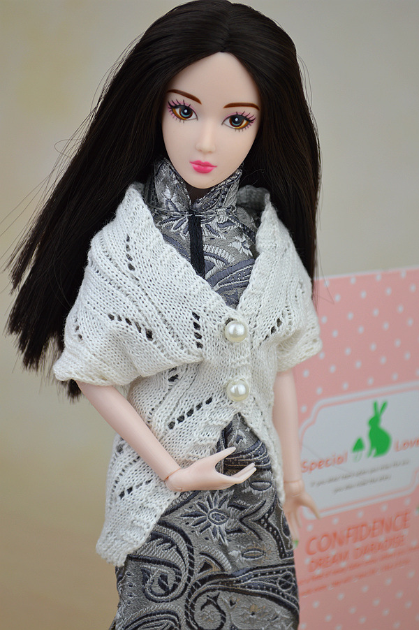 30厘米6分娃换装洋娃娃心怡fr的衣服装女孩玩具节日生日礼物旗袍