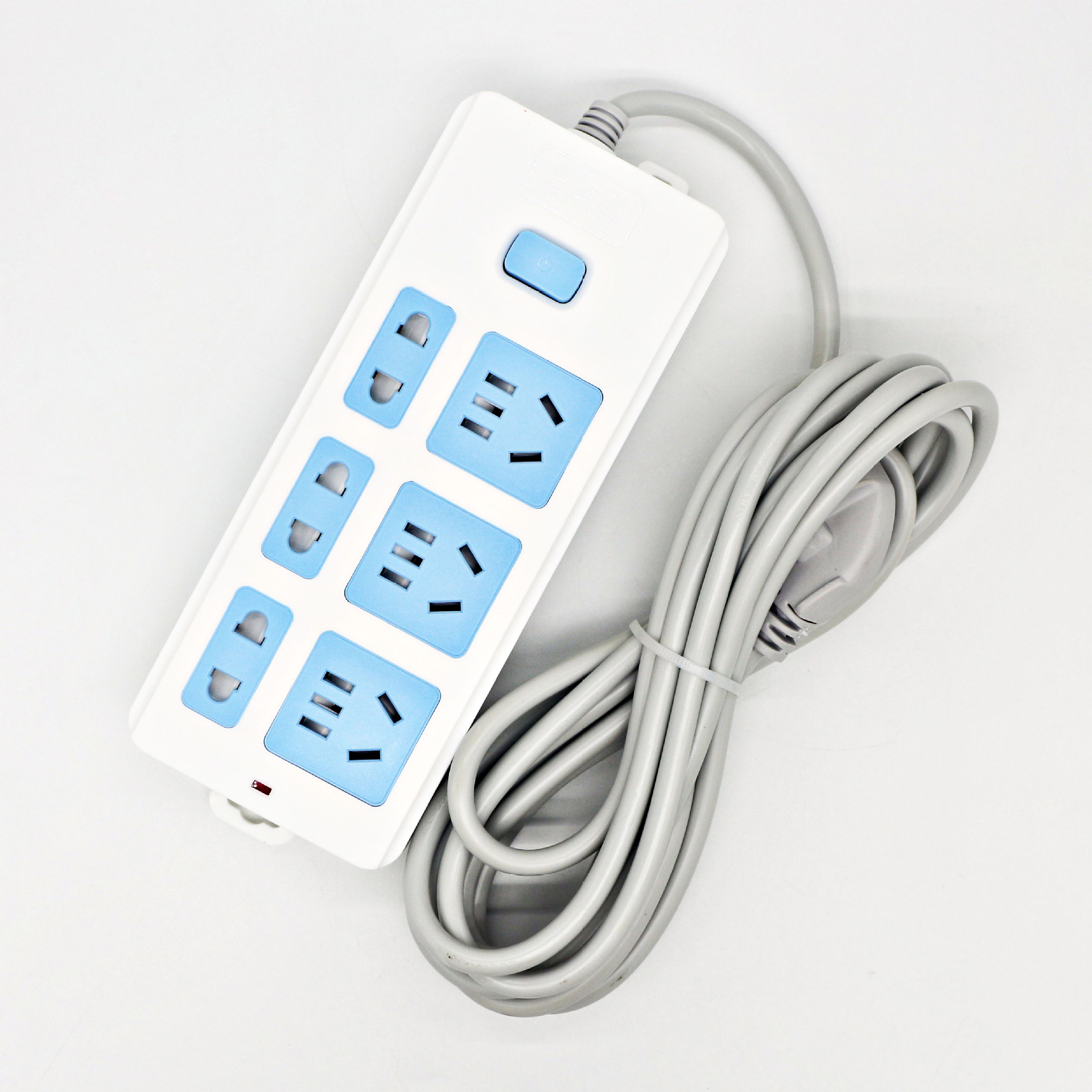 新国标安全接线板 开关电源插座21孔插排2.5米插线板 插板