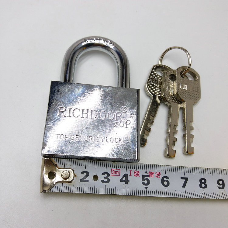 30/40/50/60短梁四方锁10元铁挂锁家用建材锁具五金工具批发爆款