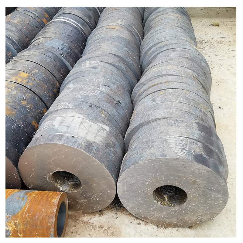 厚皮钢管零切割 402*58 470*65 560*100 大口径厚壁无缝钢管 零售