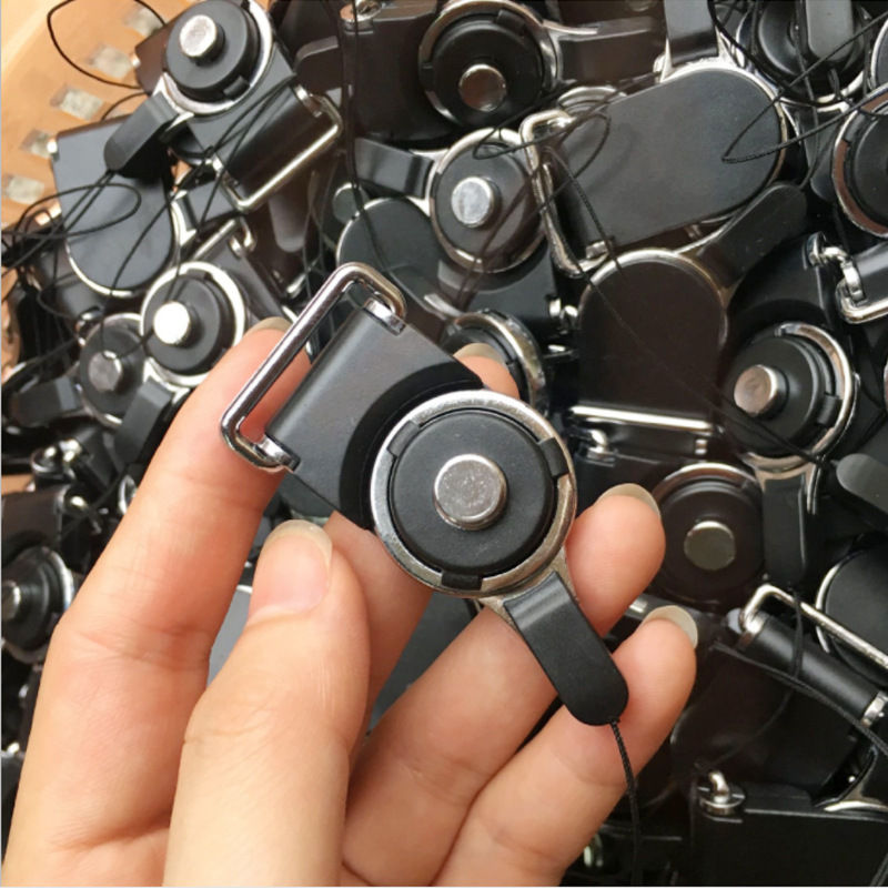 二合一挂绳配件 可拆卸手机挂绳扣 可装20/25毫米宽平面织带吊绳