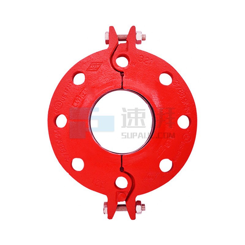 迈克mech沟槽法兰沟槽分体法兰消防法兰管卡