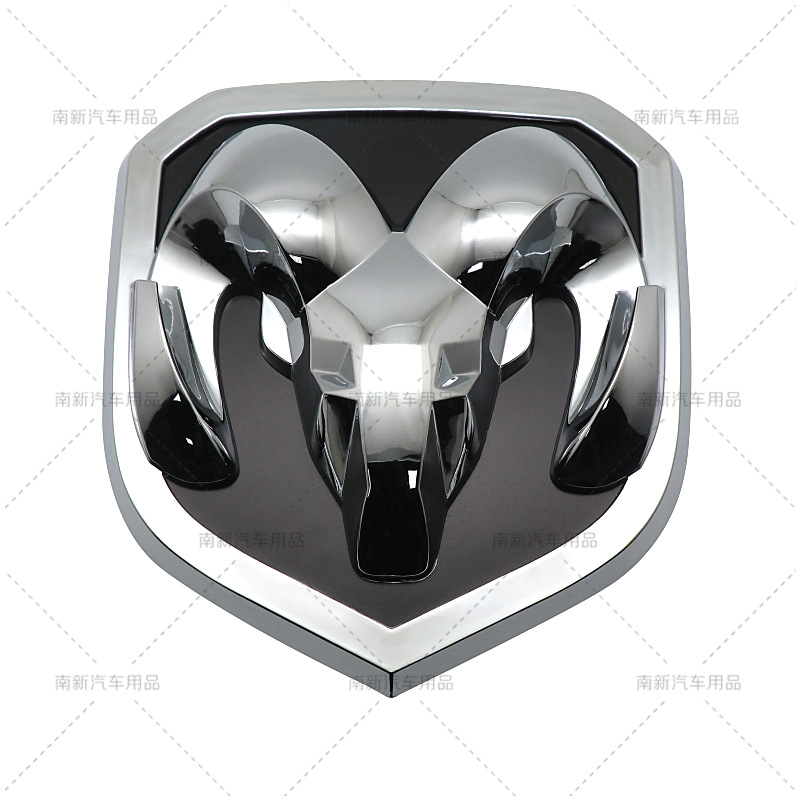 道奇公羊车标 ram1500 ram2500 ram3500 大皮卡车贴 羊头前后标
