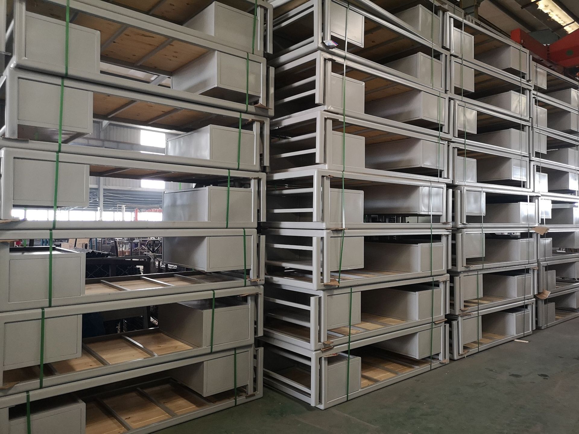 看守所拘留所金属床戒毒所单人床监视床监舍钢制床带下柜单人铁床