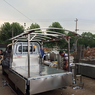 包车箱定制激光切割皮卡车货车铝合金车箱 板材折弯切割工厂定制