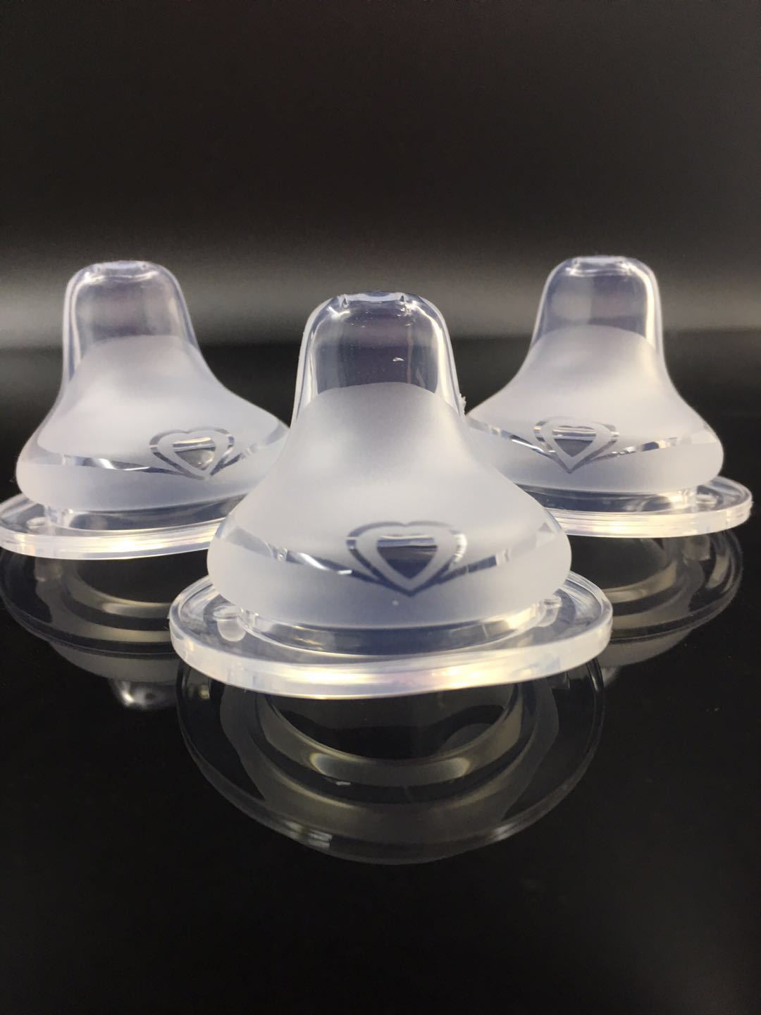 宽口硅胶鸭嘴饮水嘴 婴儿奶嘴 奶瓶变水杯配件通用适配贝亲nuk