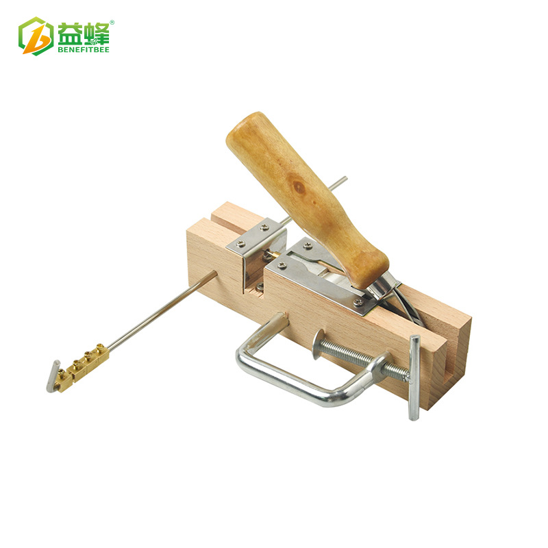 农用五金工具木柄巢框打孔器打眼器巢框铜眼器养蜂工具蜂具批发