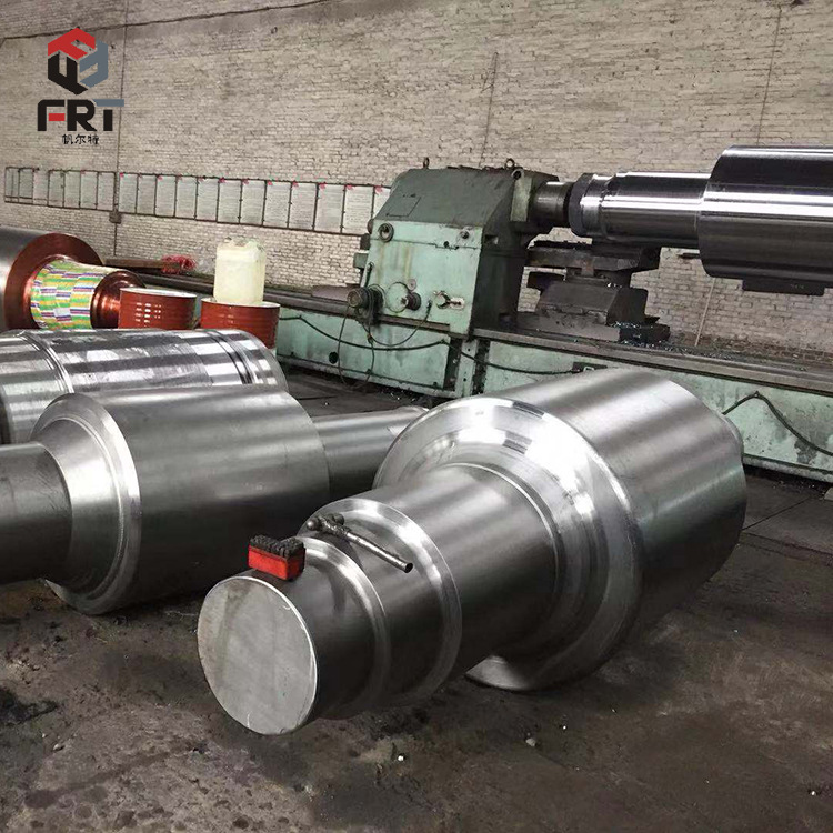 定制加工大型风电主轴 球磨机拖轮轴 偏心轴 托轴 大型轴类加工