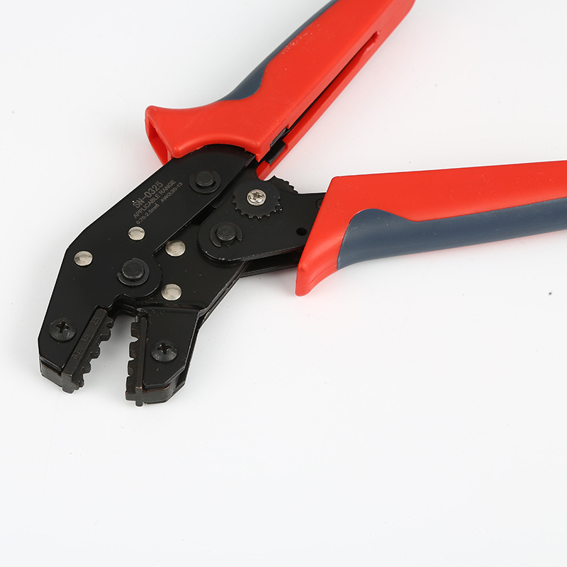 沃玛工具sn-0325棘轮式压线钳冷压钳绝缘端子预绝缘端子压接钳