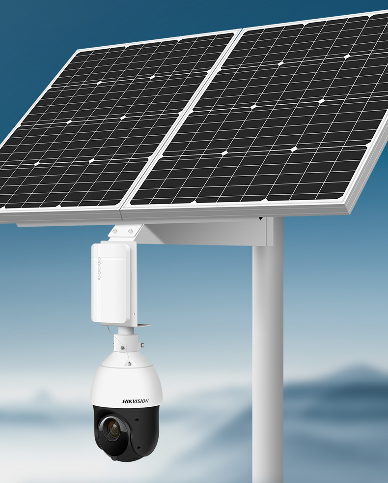 无网无电360海康威视ds-2dc4223iw-d太阳能视频4g监控 莹石云观看