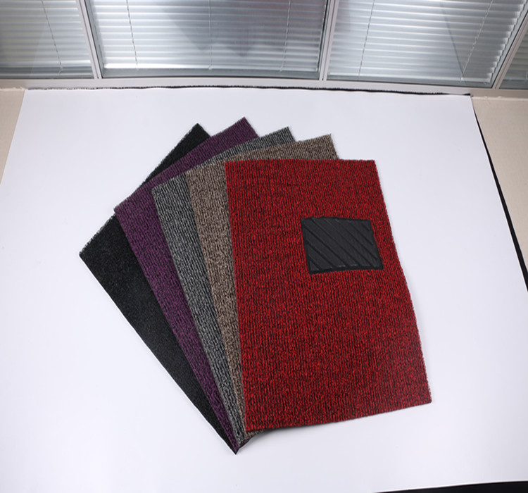 厂家批发丝圈卷材多花色汽车脚垫pvc卷材 1.45cm厚通用可裁剪卷材