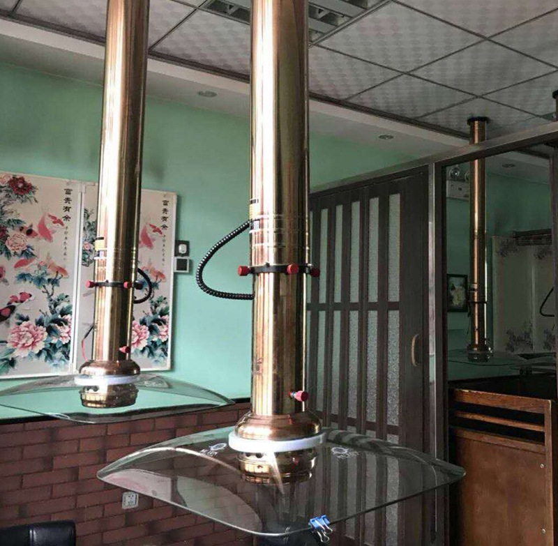 大量供应烧烤炉排烟管伸缩烟管排烟罩