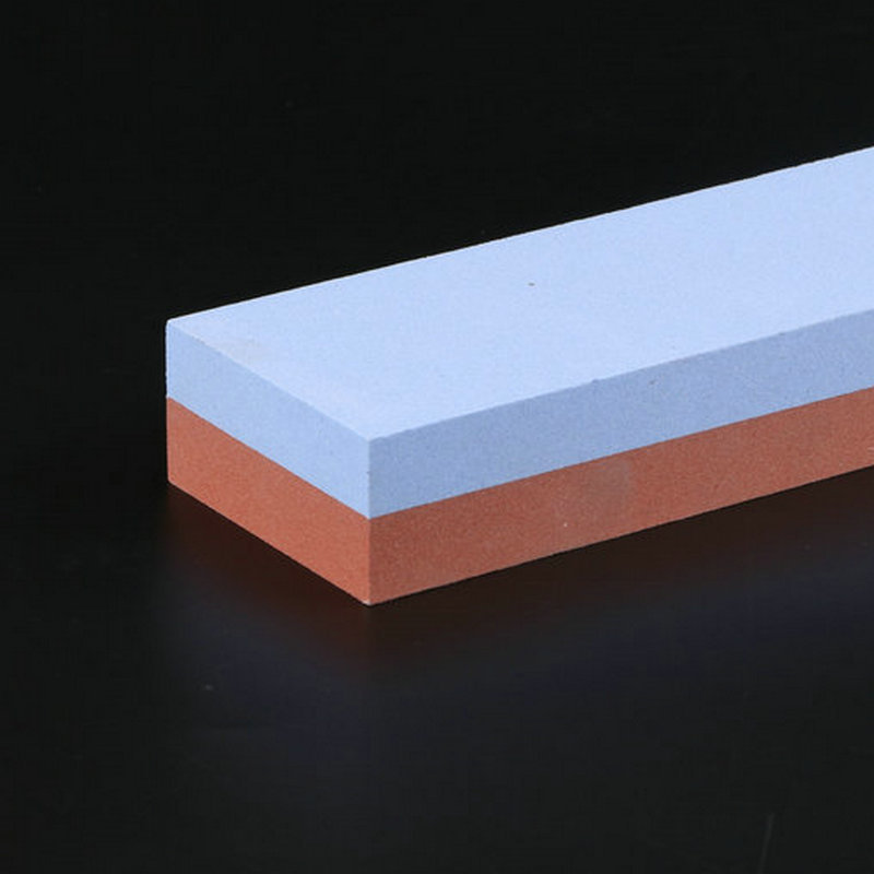 厂家供应白刚玉磨刀石油石240目/800目 家用双面精磨油石磨石批发