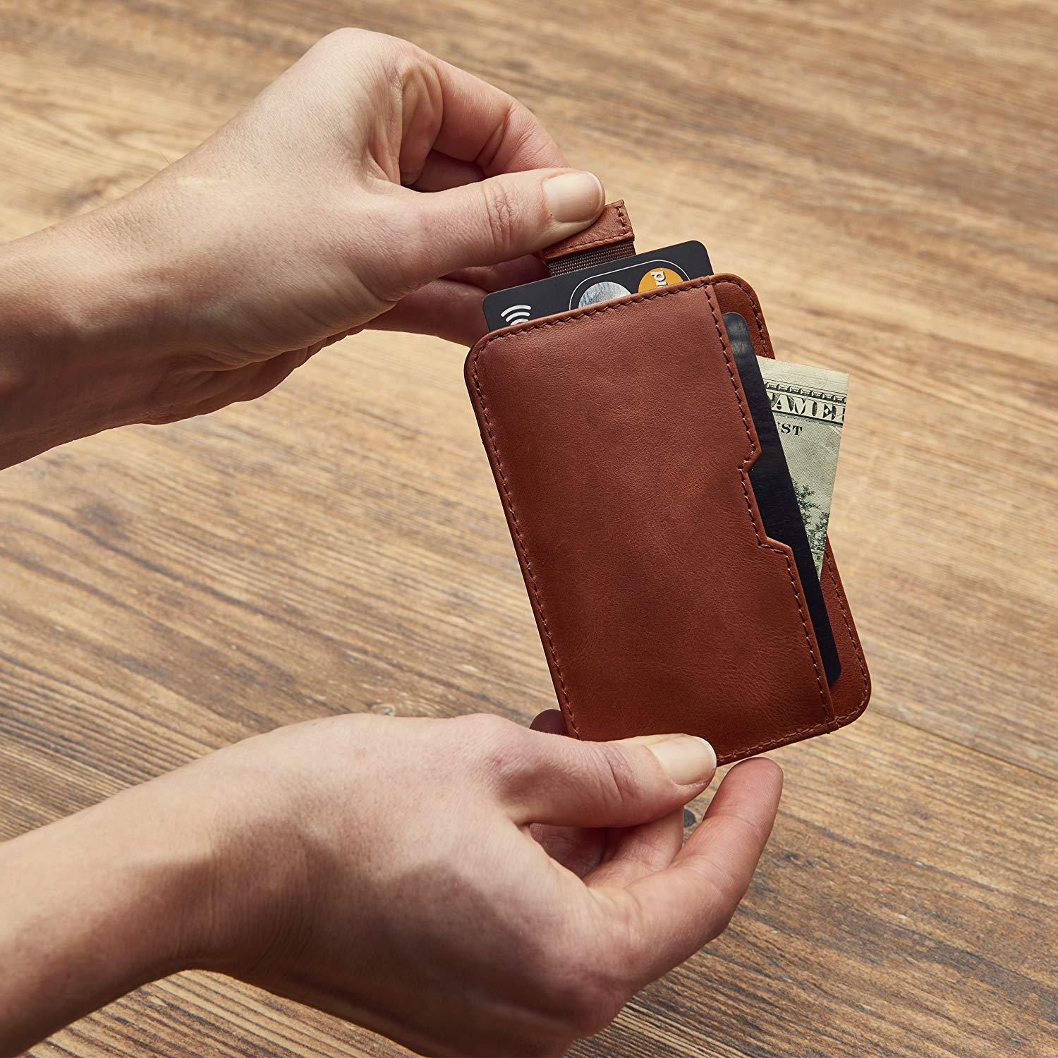 跨境卡包亚马逊外贸rfid男士防盗刷欧美卡包男产品卡套