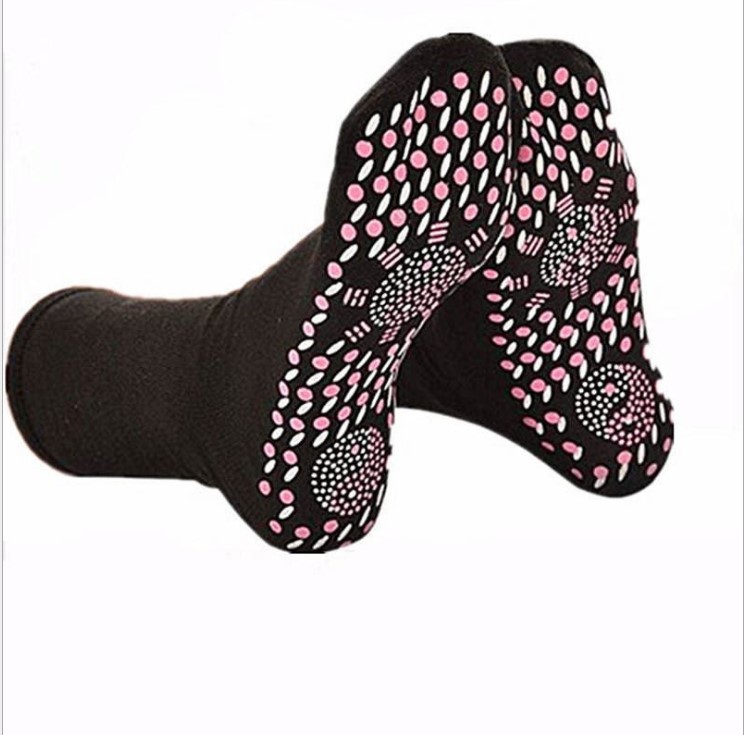 现货批发 发热磁疗袜子 发热袜子 发热保健袜子保暖袜