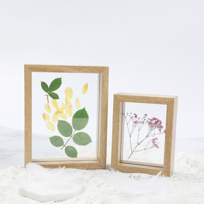 标本相框创意6寸7立体中空衍纸画框装裱干花植物手工diy软陶粘土