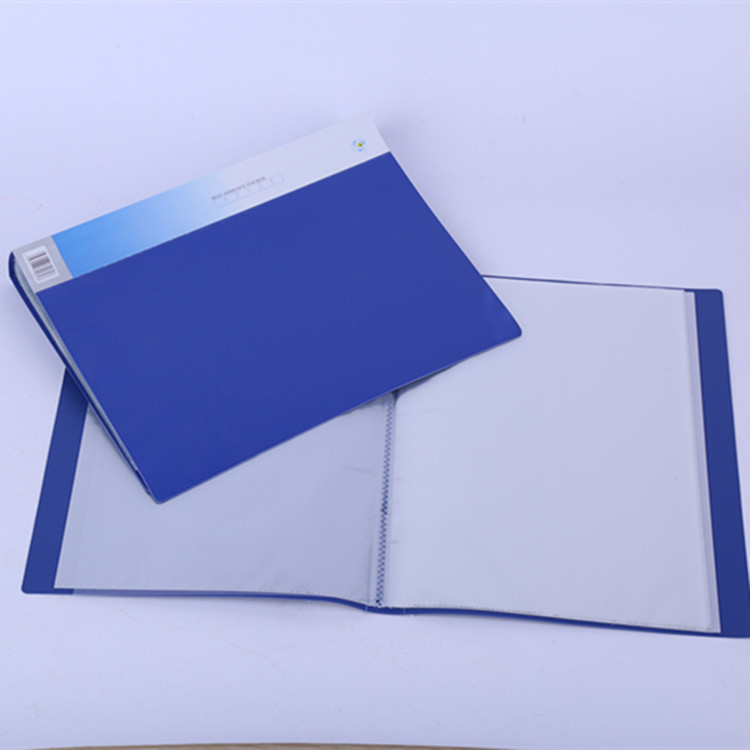 pp插页文件册活页册 a4资料册透明活页文件夹 批发定制加厚资料册