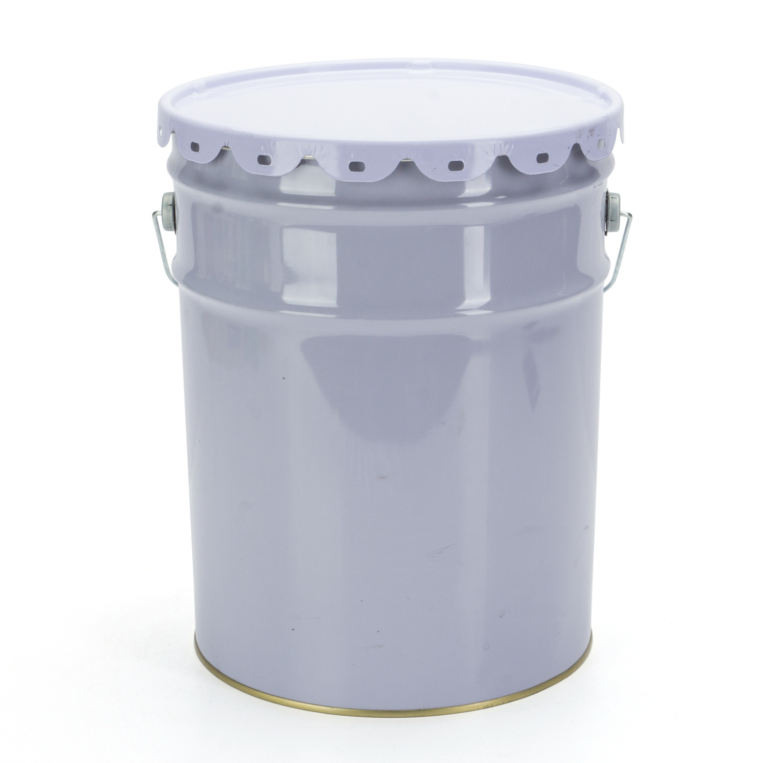 宝龙制罐花篮盖圆桶 油漆桶 纯白色可定制厂家批发