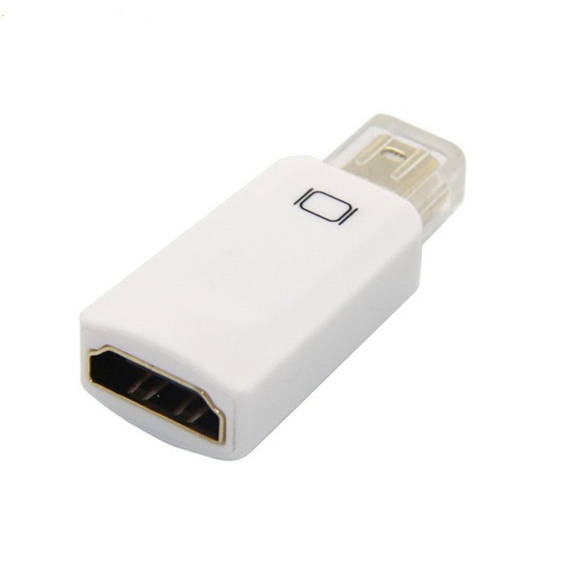 mini dp转hdmi转换器接头 mini dp to hdmi高清转接头一件代发