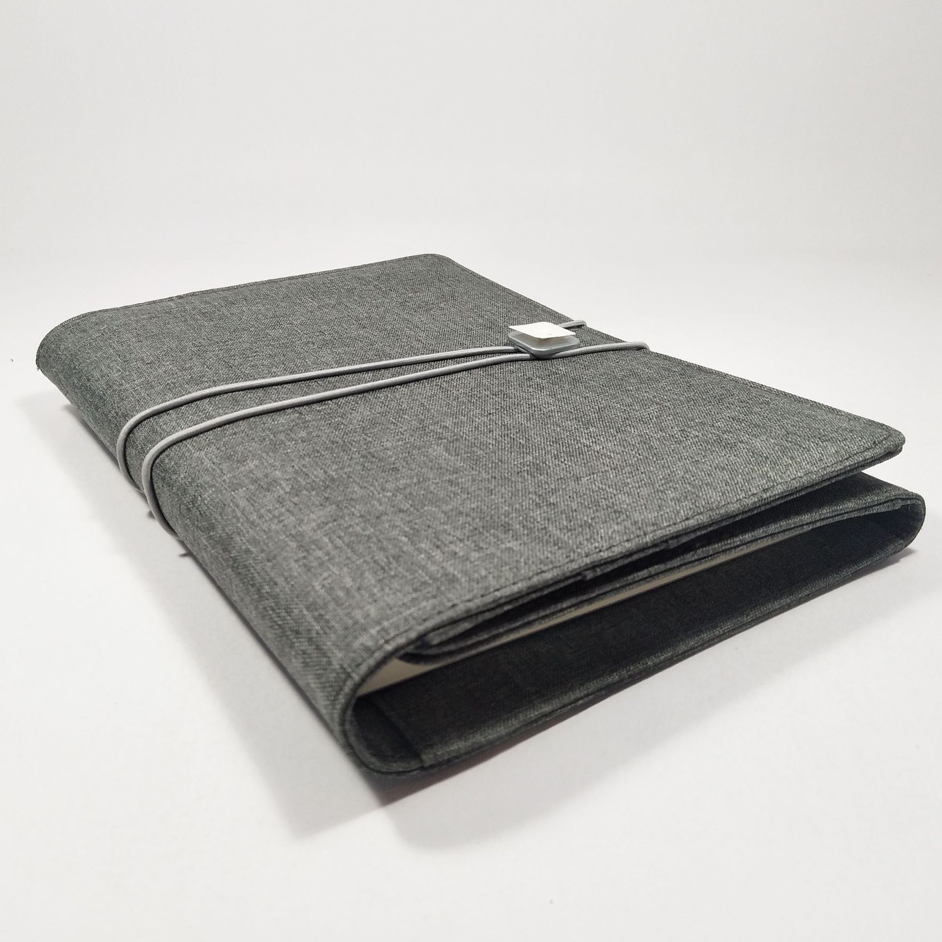 上海厂家礼品布记事本定制logo 三折布艺记事笔记本a5 环保布面本