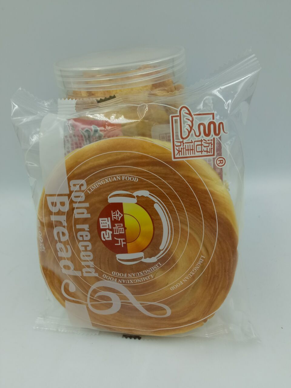 游世家族 90g金唱片面包 袋装 零食小吃 面包批发