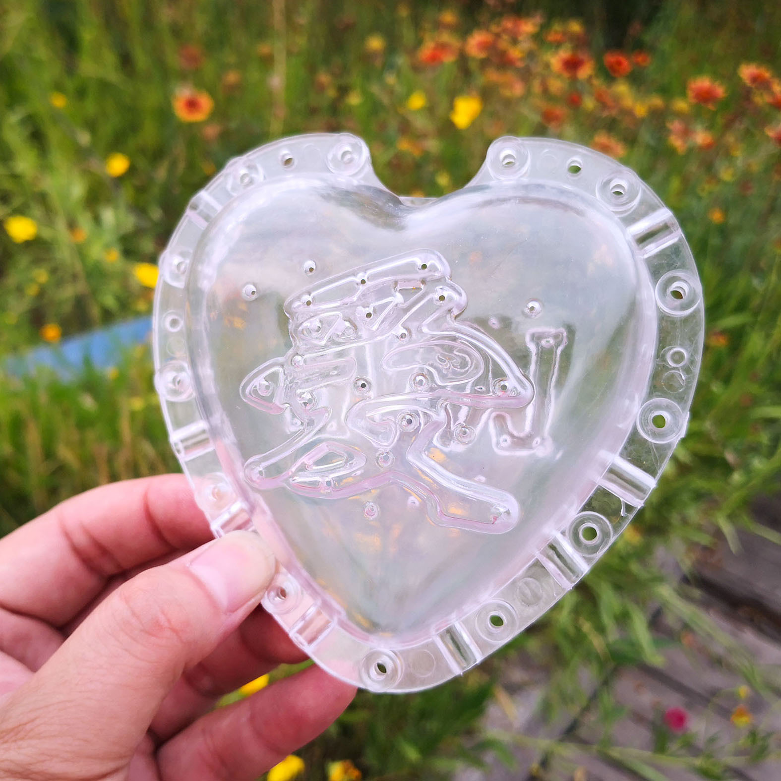 水果定型生长模具心形苹果定型生长模具爱心模具心形西瓜甜瓜模具