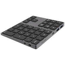 无线蓝牙数字键盘充电适用于苹果笔记本外接USB 3.0 HUB功能键盘