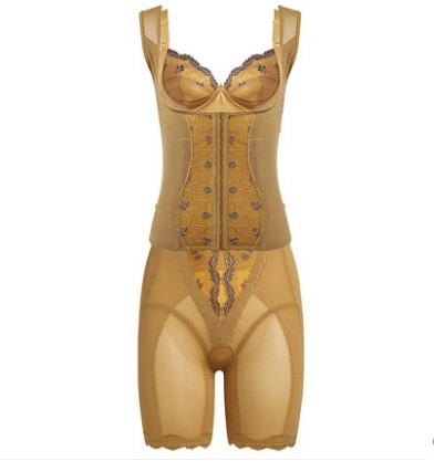 小中脉拉卡laca美体内衣塑身衣身材管理器美体内衣收腹提臀三件套