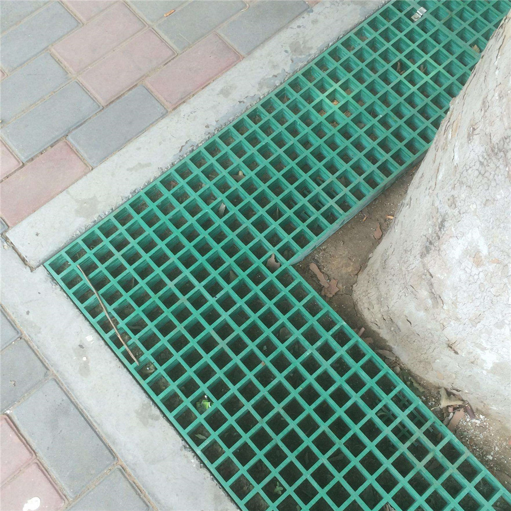 玻璃钢地沟格栅耐腐蚀排水沟地沟格栅盖板坡道桥边玻璃钢格栅盖板
