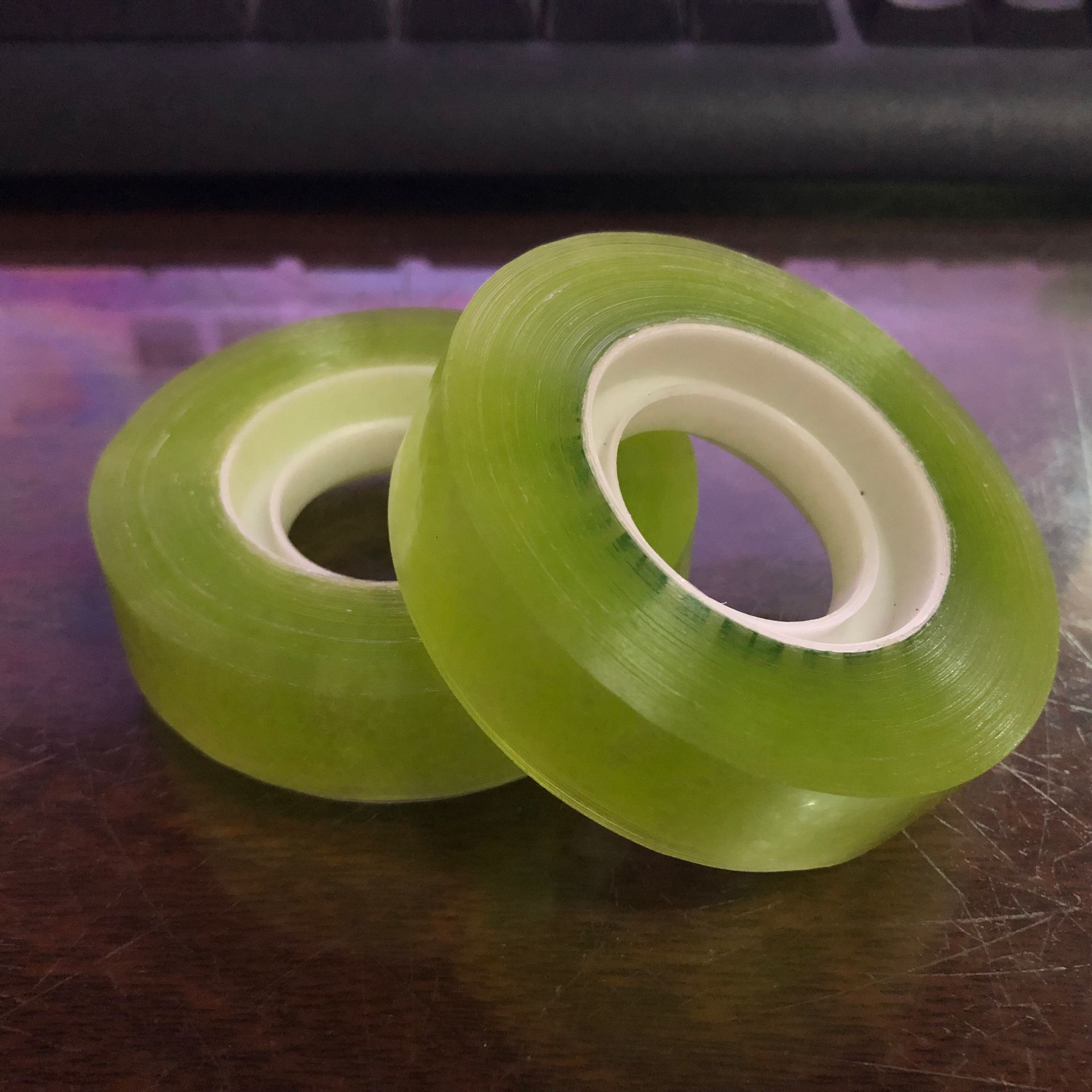 透明胶 宽约1.5cm学生文具胶办公用品 一元两元店地摊小百货 赠品