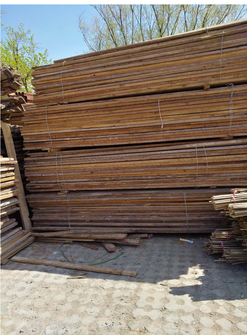 木跳板工地建筑用木方木跳板桥梁隧道脚手架脚手片脚手板枕木踏板